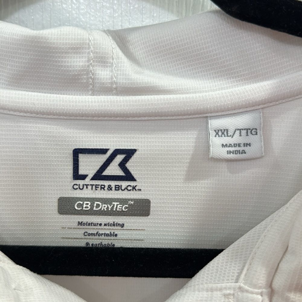 CUTTER & BUCK POLO SHIRT. - Picture 3 of 8